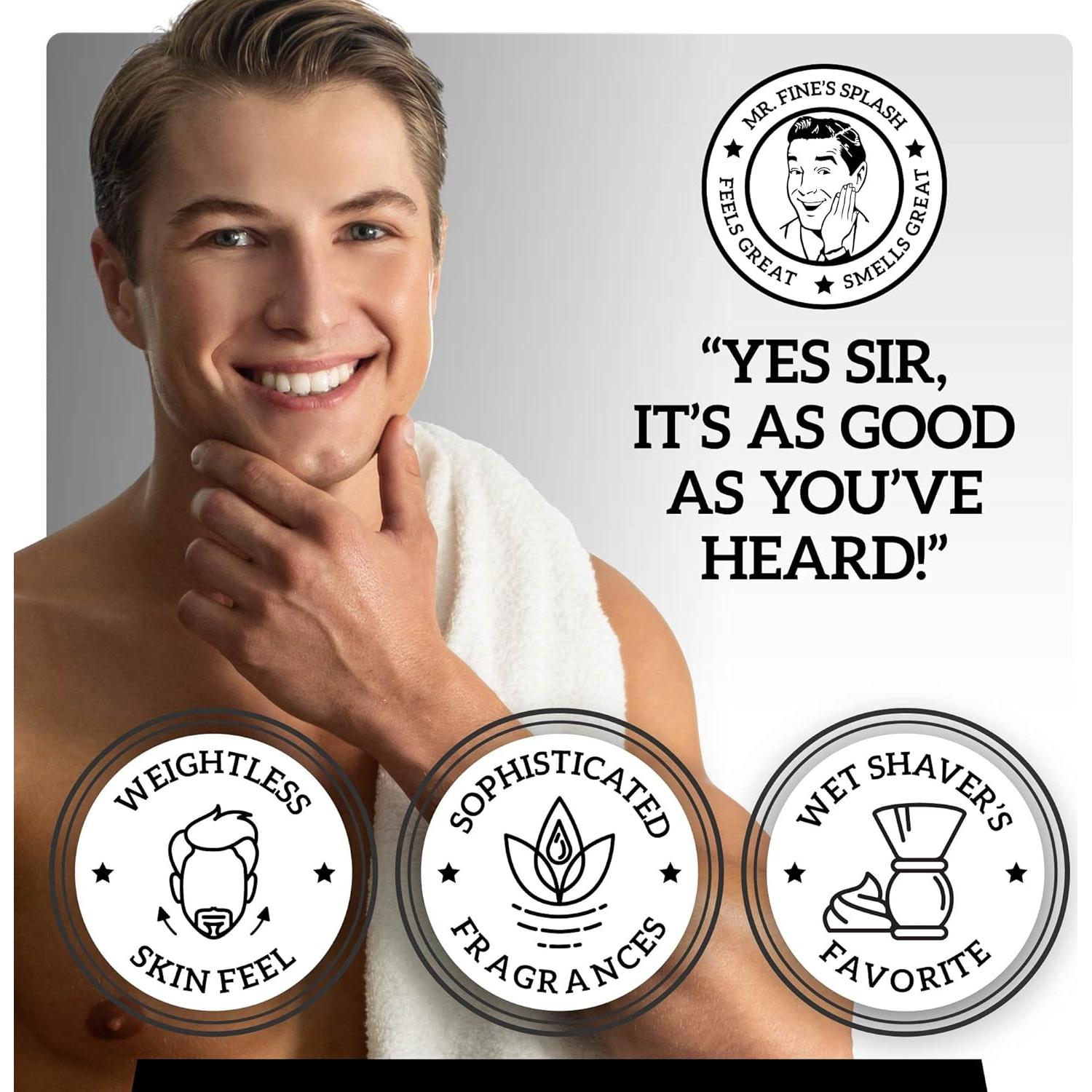 Aftershave Fine Classic para Hombres - Ron de Bay 100ml