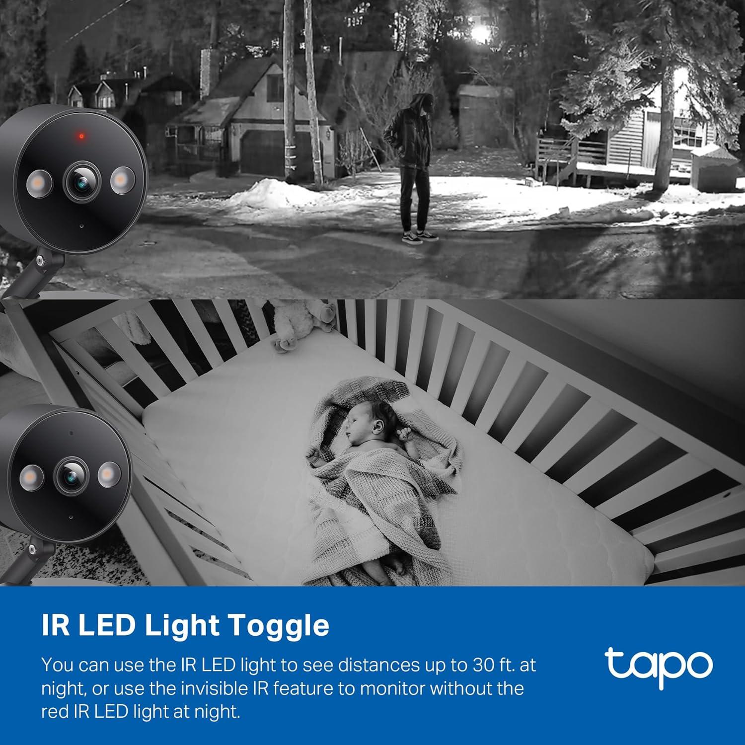 Cámara de Seguridad TP-Link Tapo C121 2K QHD IP66 Nocturna