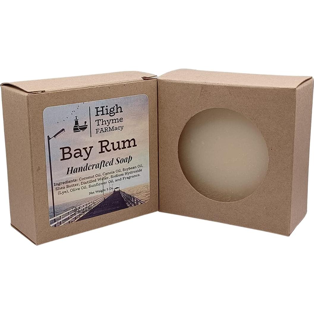 Jabón de Bay Rum High Thyme FARMacy 142g Hidratante
