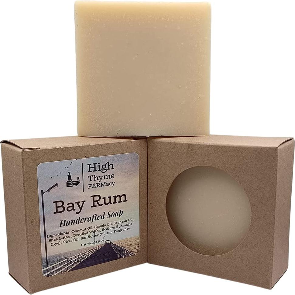 Jabón de Bay Rum High Thyme FARMacy 142g Hidratante