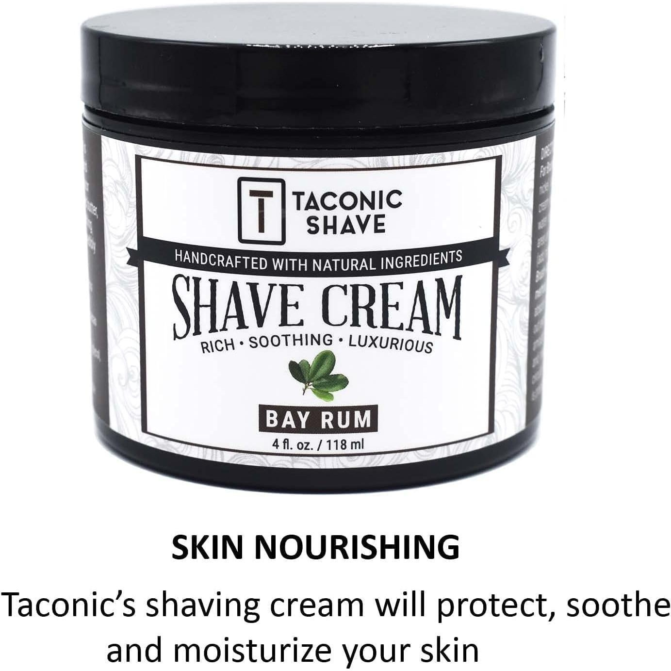 Crema de Afeitar Natural Taconic Shave 113.4 g - Bay Rum