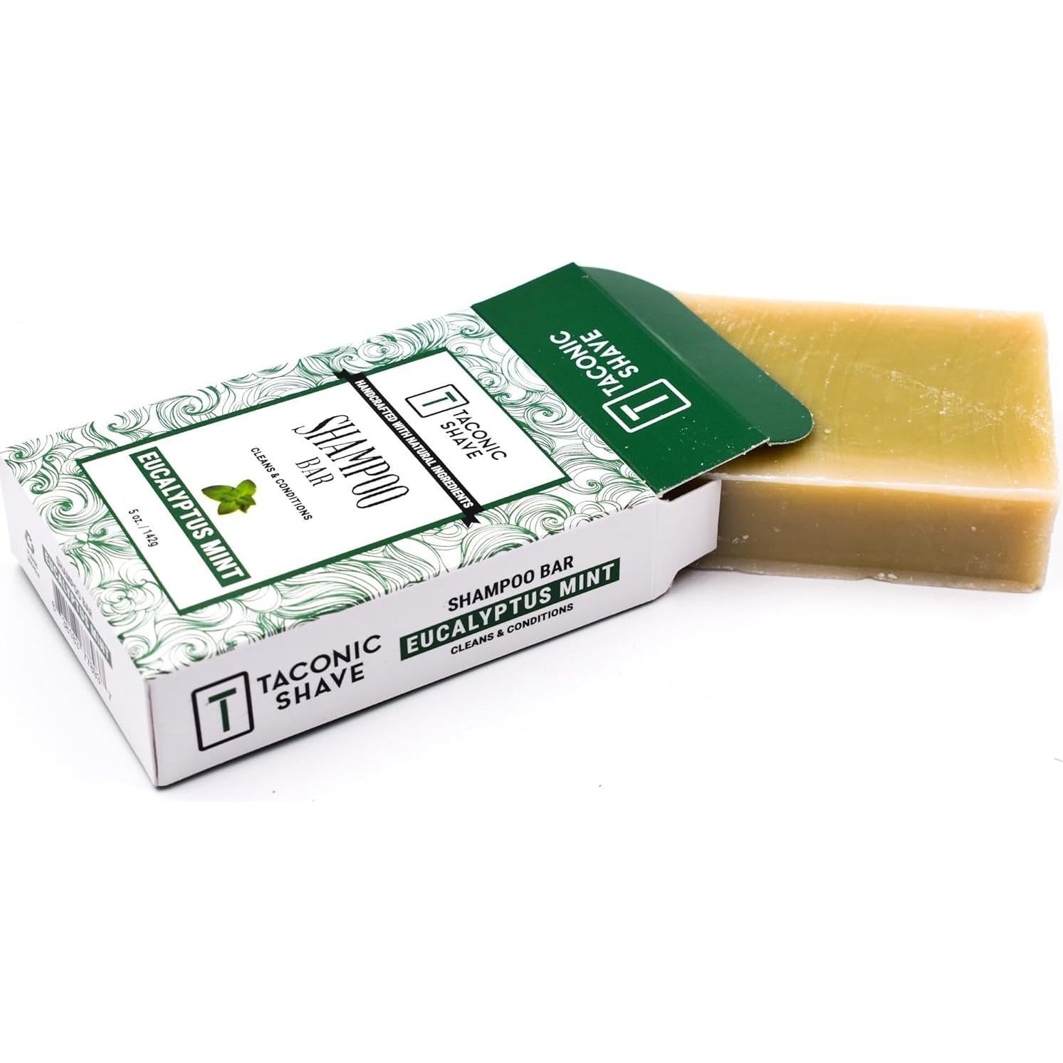 Champú Sólido Natural Taconic Shave Eucalipto y Menta 141.75 g
