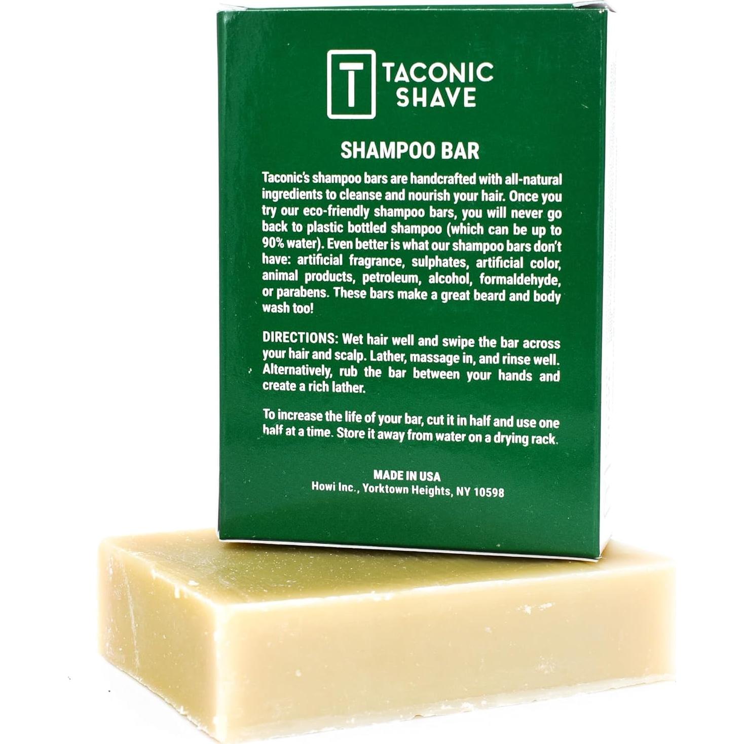 Champú Sólido Natural Taconic Shave Eucalipto y Menta 141.75 g