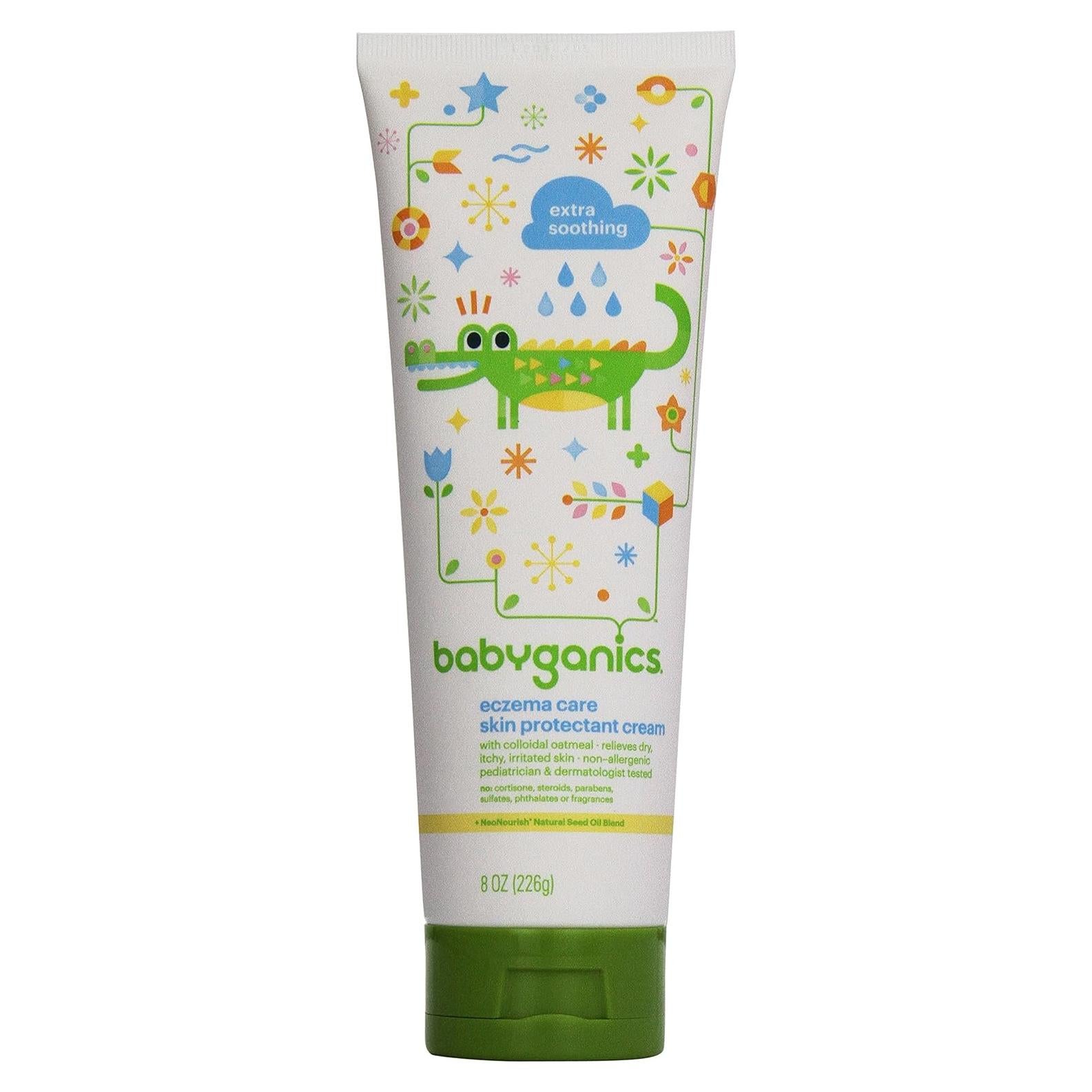 Crema Protectora para Eccema Babyganics 226.8 g con Avena
