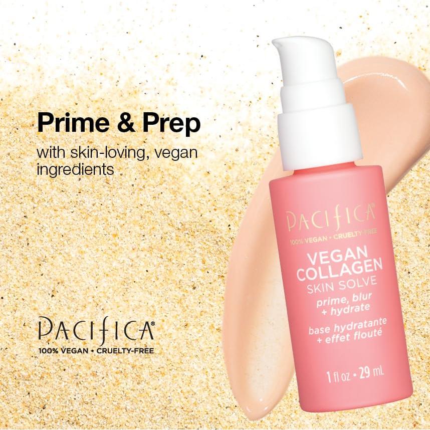 Primer Facial 3-en-1 Pacifica Vegan Collagen 40g