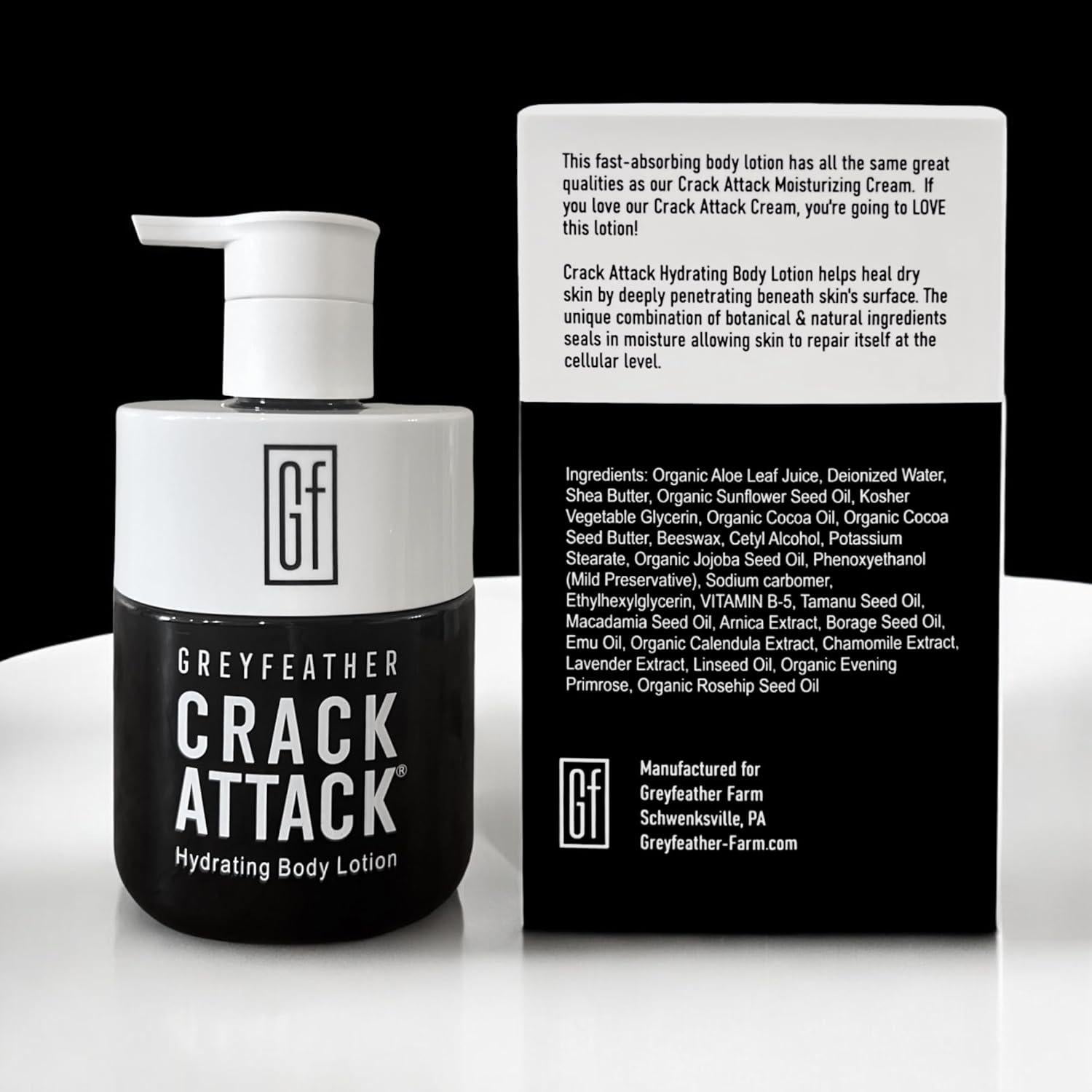 Lotion Hidratante Crack Attack 266 ml - Piel Seca y Agrietada
