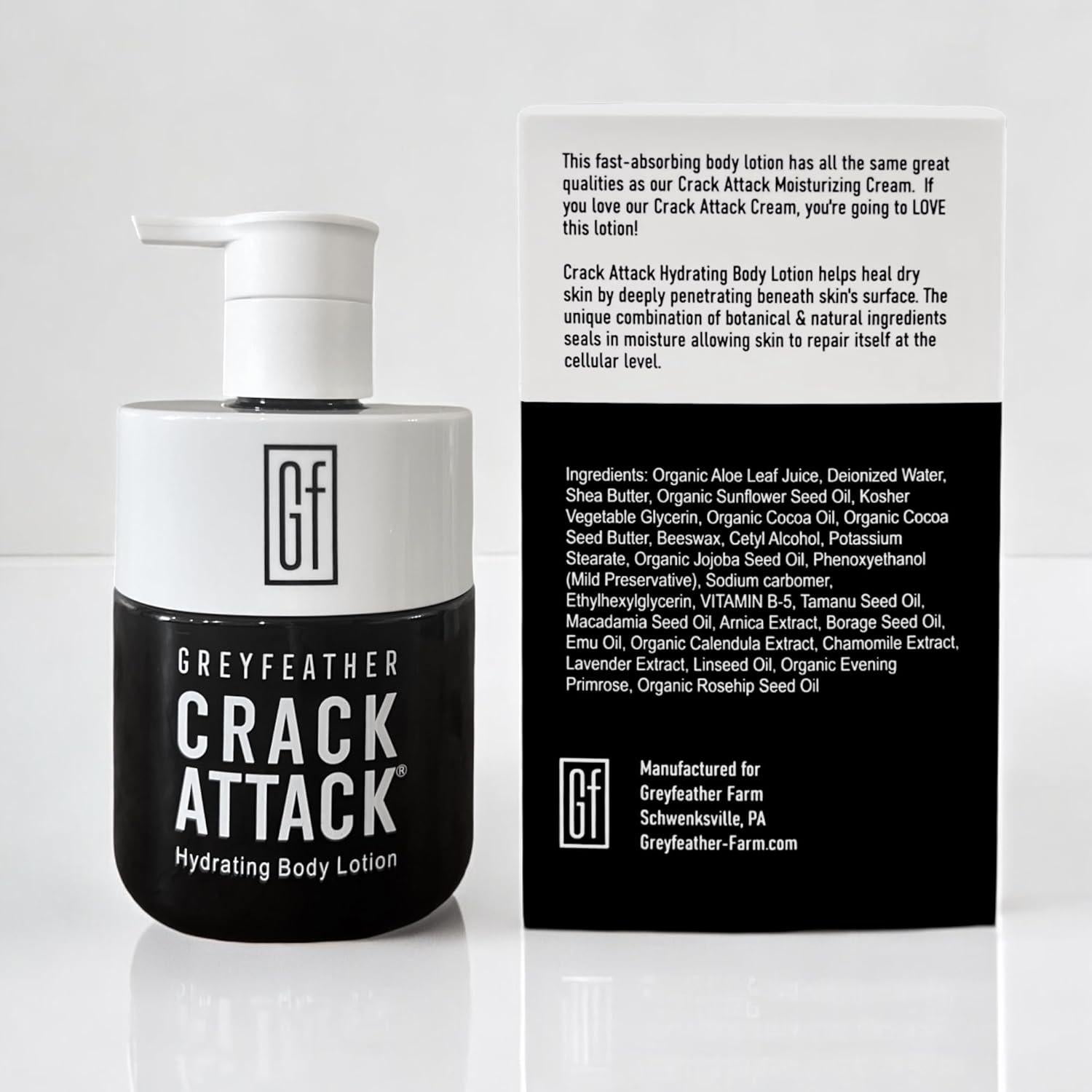 Lotion Hidratante Crack Attack 266 ml - Piel Seca y Agrietada