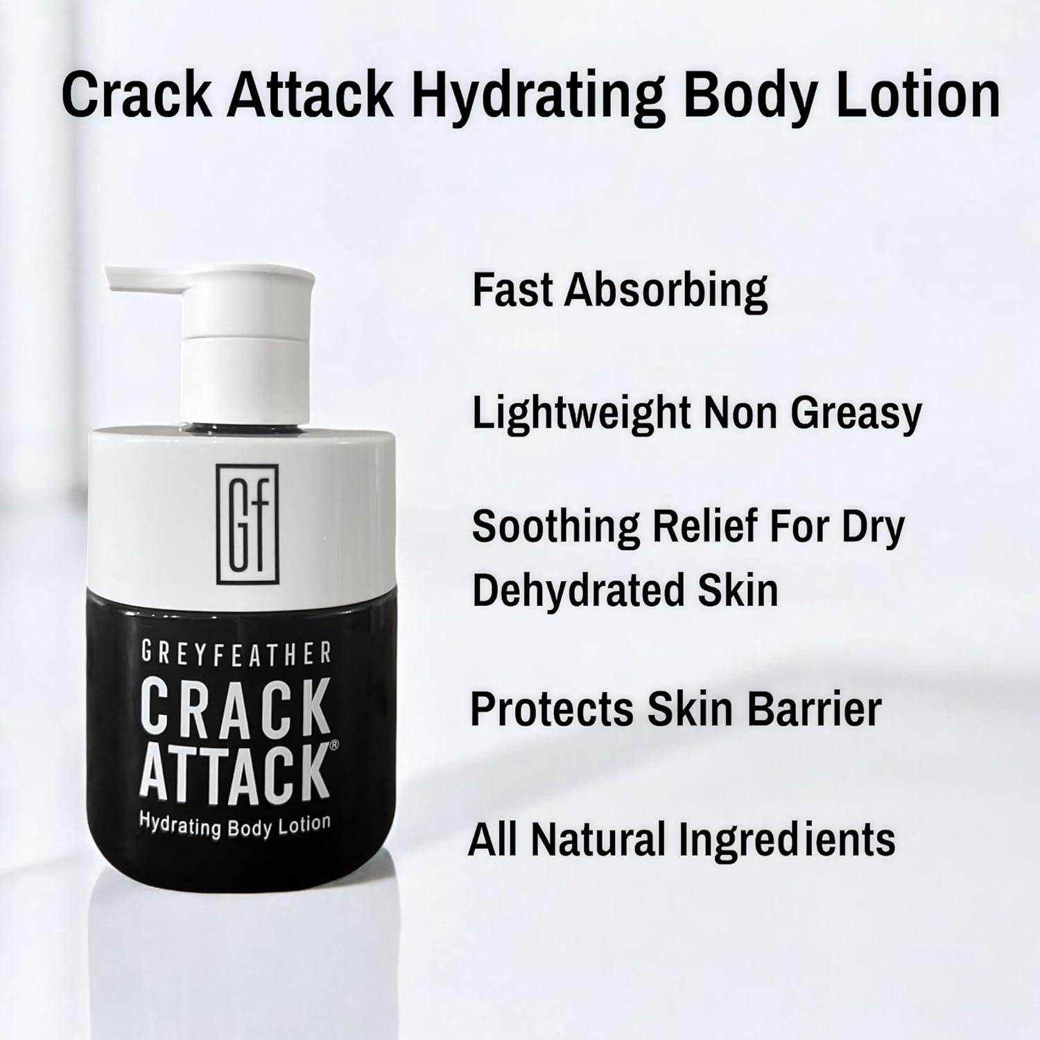 Lotion Hidratante Crack Attack 266 ml - Piel Seca y Agrietada