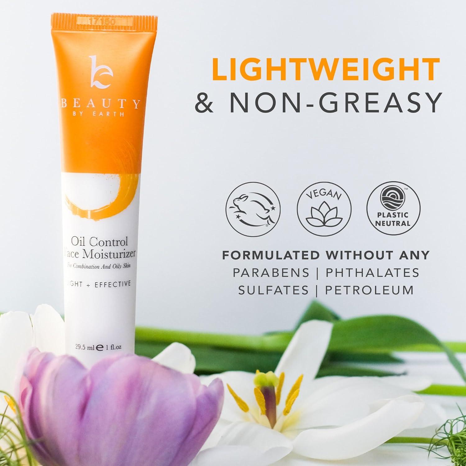 Hidratante Facial Controlador de Aceite Beauty by Earth 31g