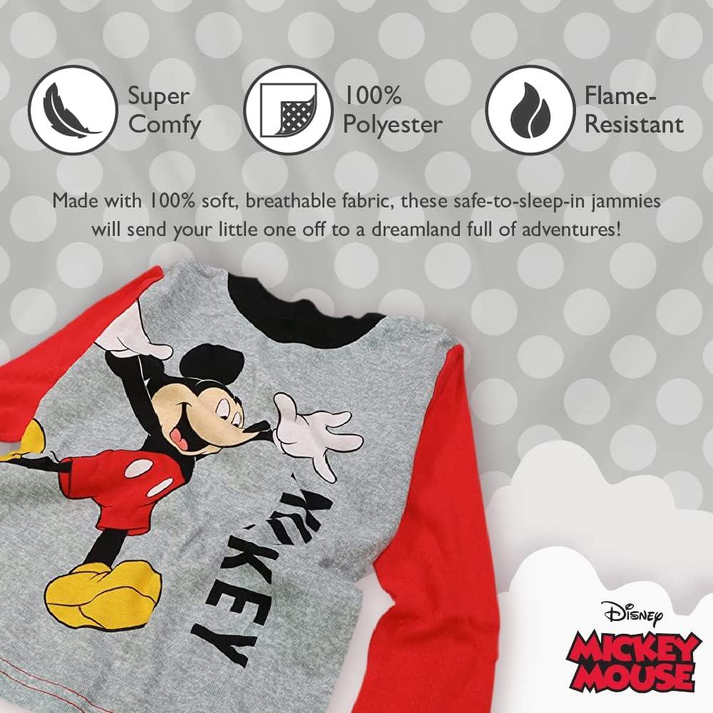 Conjunto de pijama Disney 6 piezas para niños cómodos