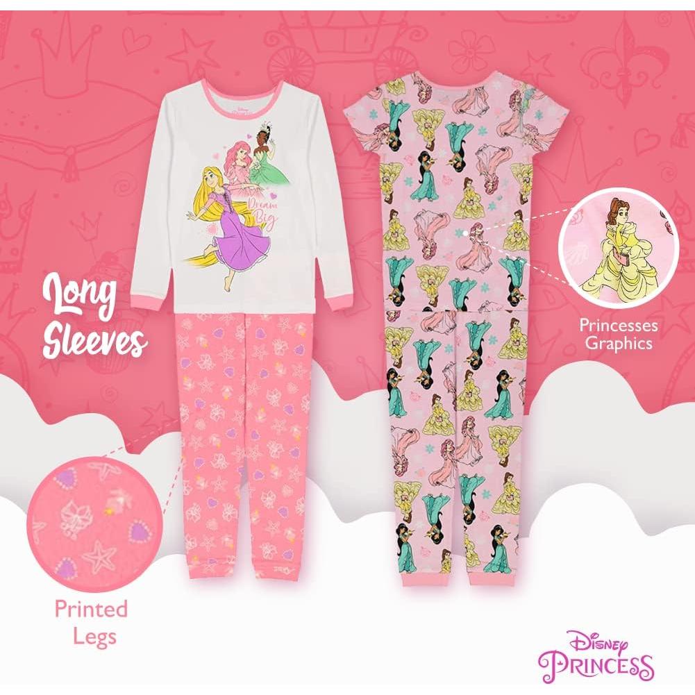 Conjunto de pijama Disney 6 piezas para niños 100% algodón