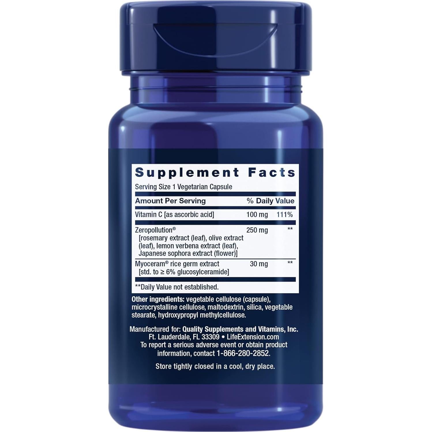 Defensa Diaria de la Piel Life Extension 30 Cápsulas Vegetales