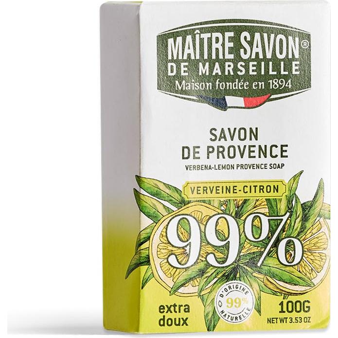 Barra de Jabón de Provenza Compagnie du Midi 100g Limón Verbena