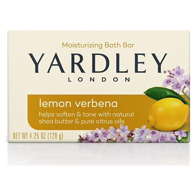 Barra Hidratante Limón Verbena Yardley 120 g - Paquete de 20