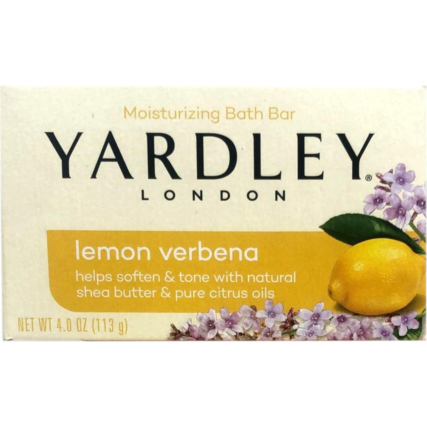Jabón de baño hidratante Yardley London 113g - Paquete de 6