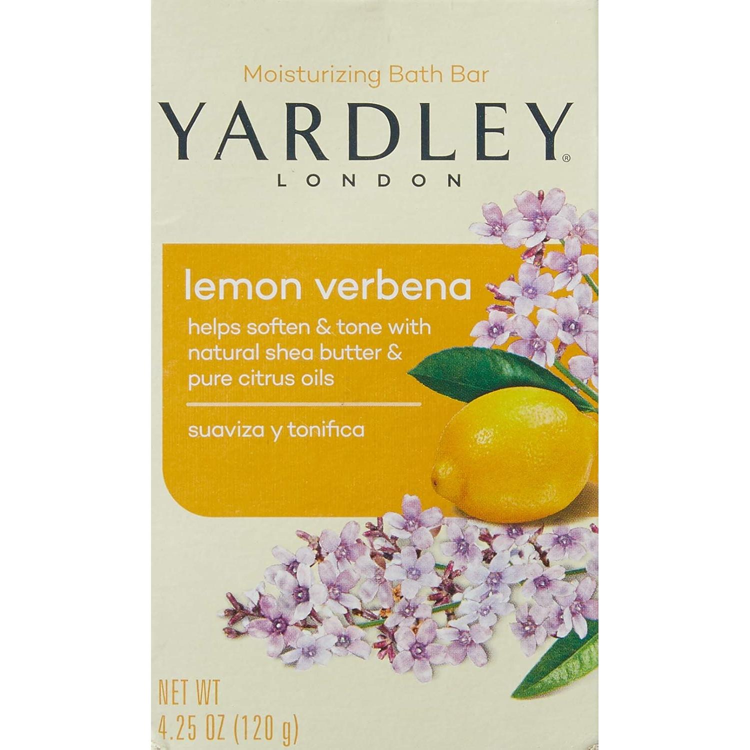 Barra de Baño Hidratante Yardley London Verbena de Limón 120g