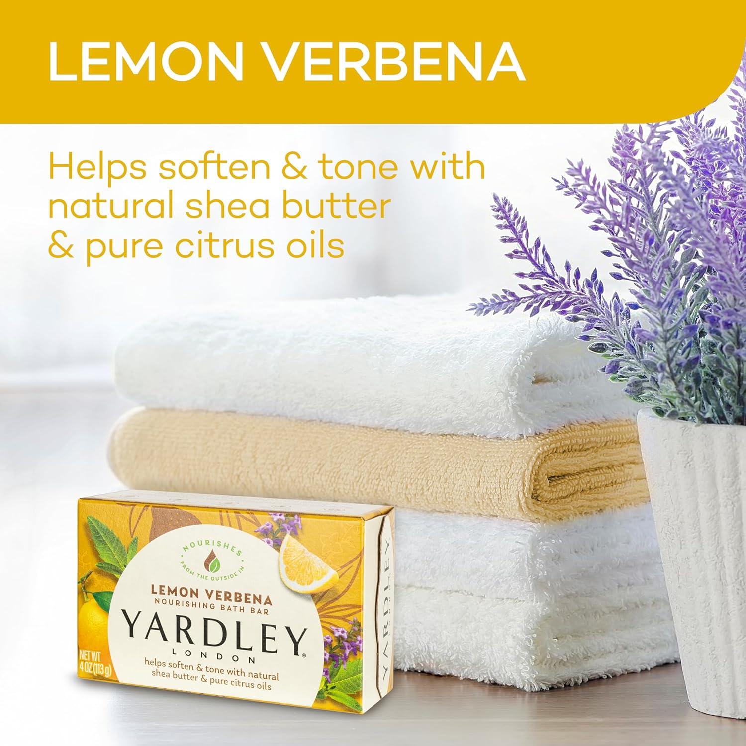 Barra de Baño Hidratante Yardley London Verbena de Limón 120g