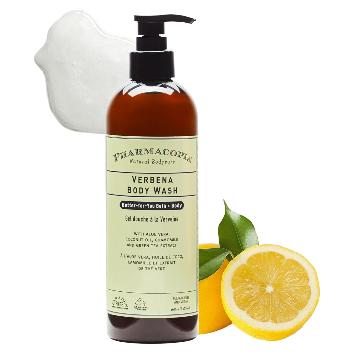 Gel de Ducha Verbena Pharmacopia 471 g - Natural y Vegano