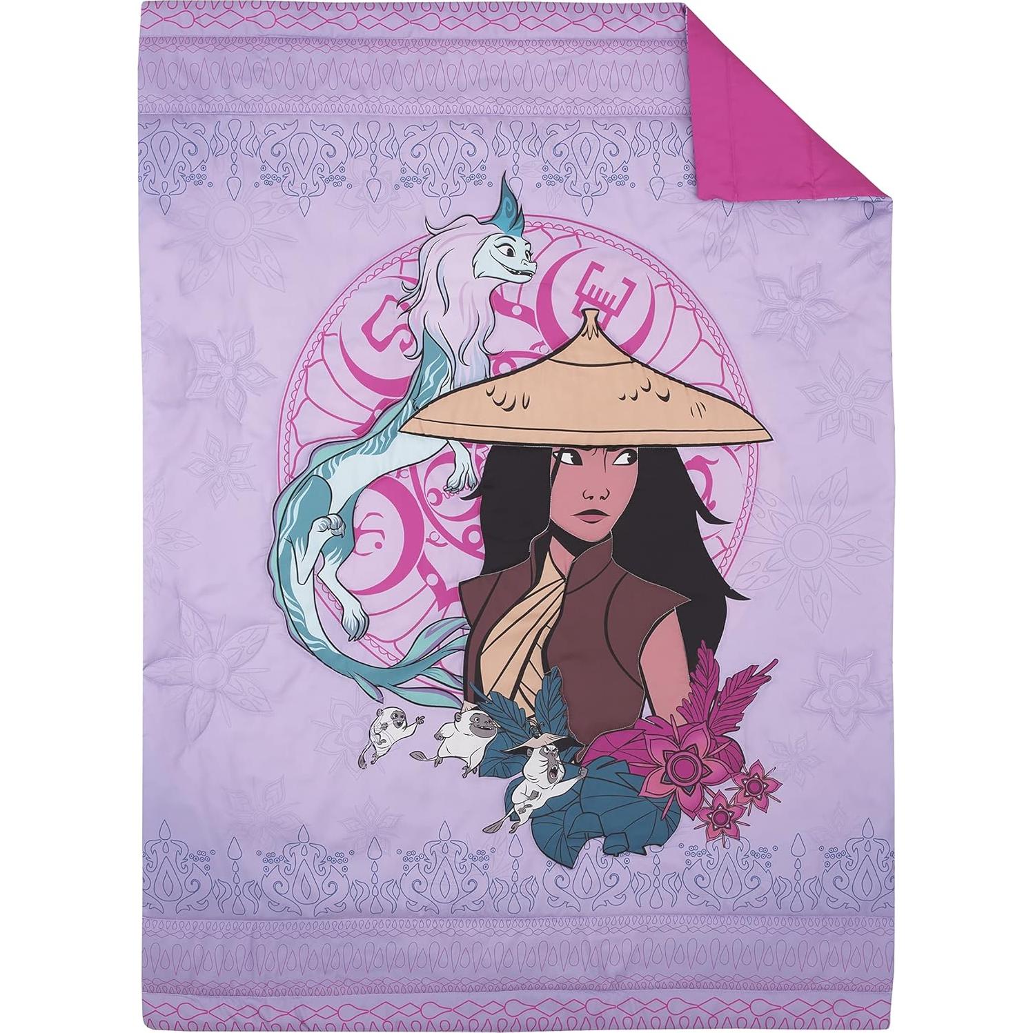 Juego de Cama Disney Raya y el Último Dragón 4 Piezas