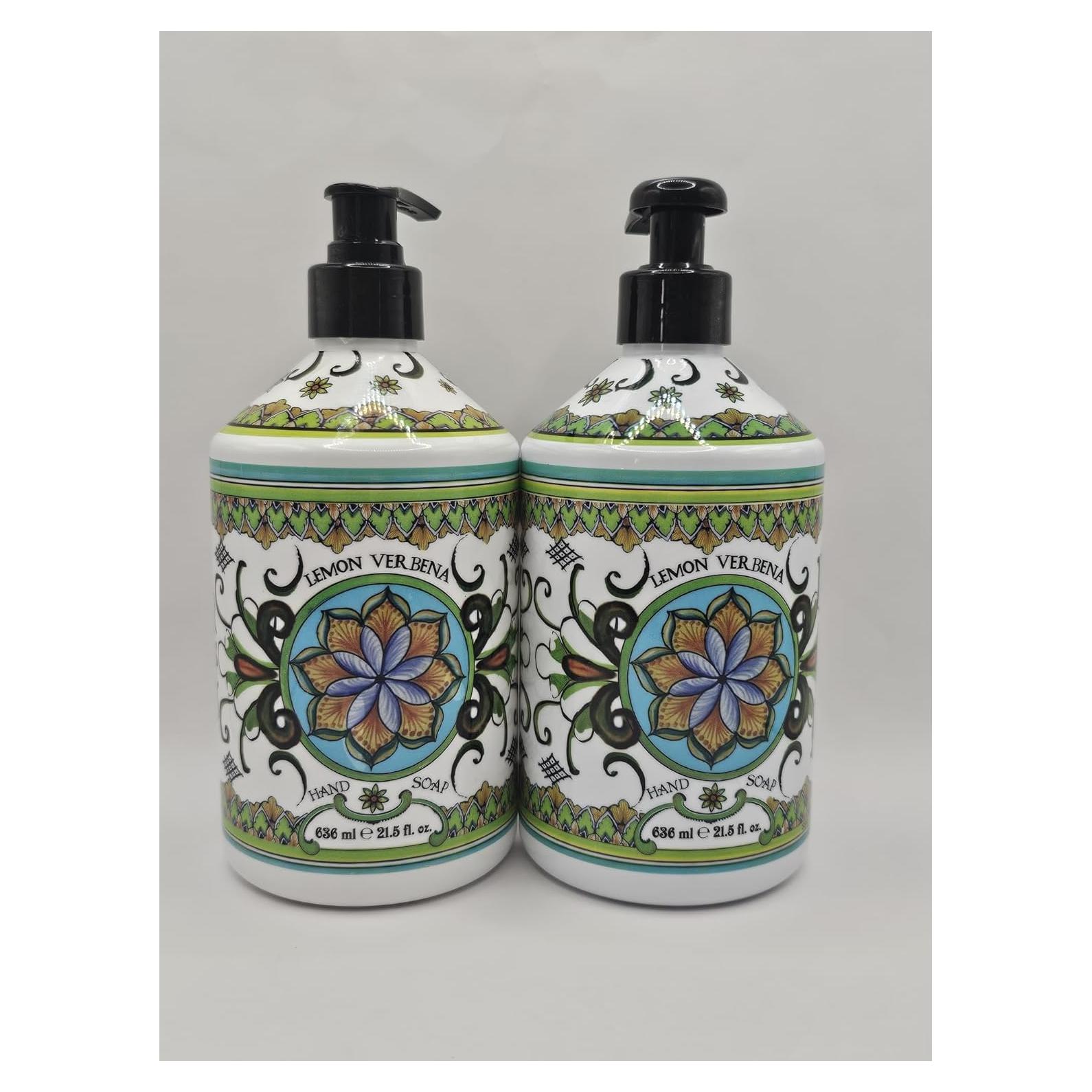 Set de Jabón de Manos Decorativo Home & Body 635 ml Verbena