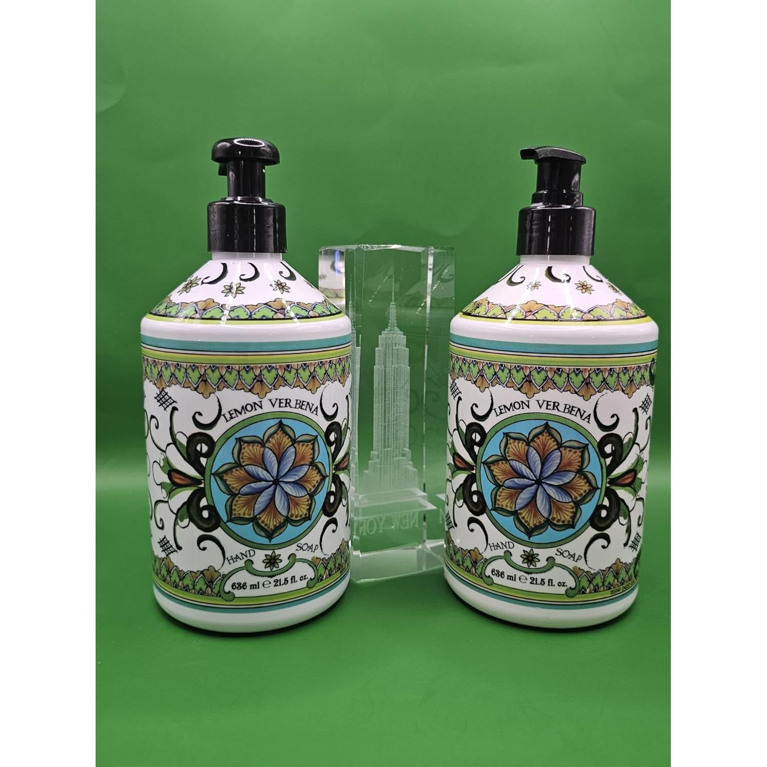 Set de Jabón de Manos Decorativo Home & Body 635 ml Verbena