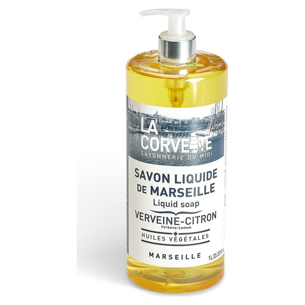 Jabón líquido La Corvette Marseille Verbena-Limón 1L