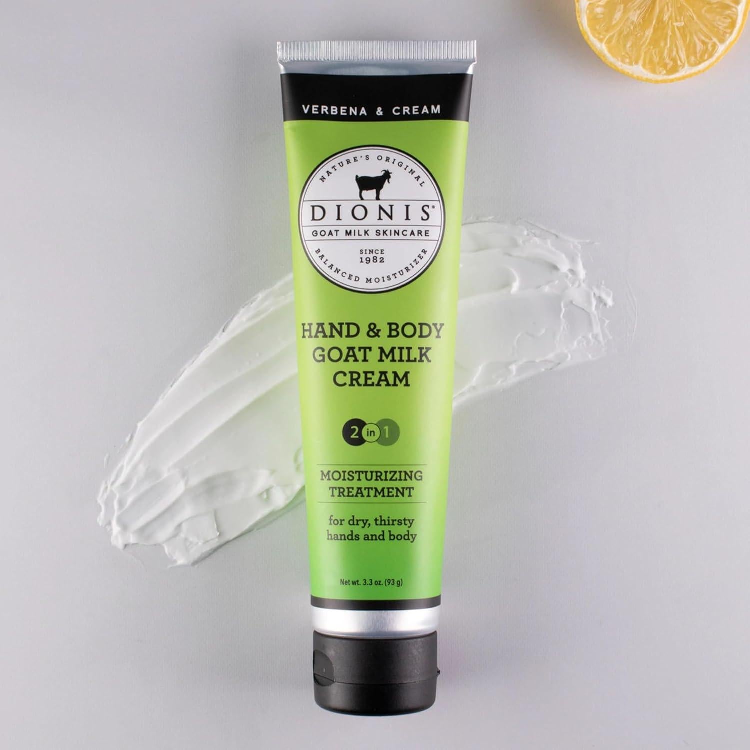 Crema Hidratante de Mano y Cuerpo Dionis 98 ml Leche de Cabra