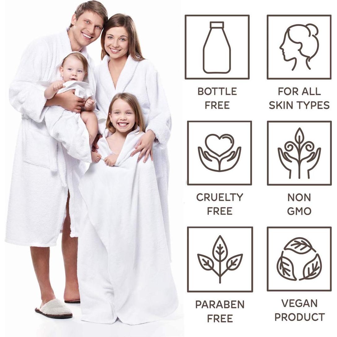 Jabón Hidratante Olivia Care 100% Natural Verbena Karité 3 Pzas