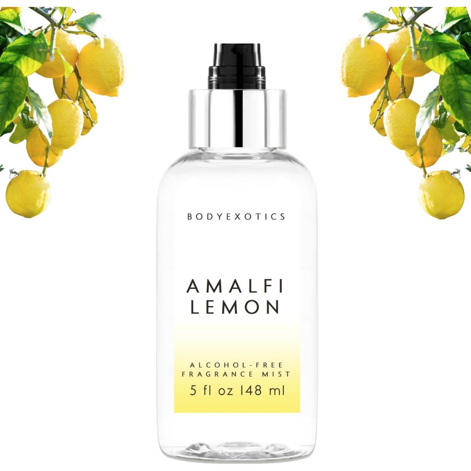 Bruma de Fragancia Fina Sin Alcohol Limón Amalfi 148 mL - Vegana