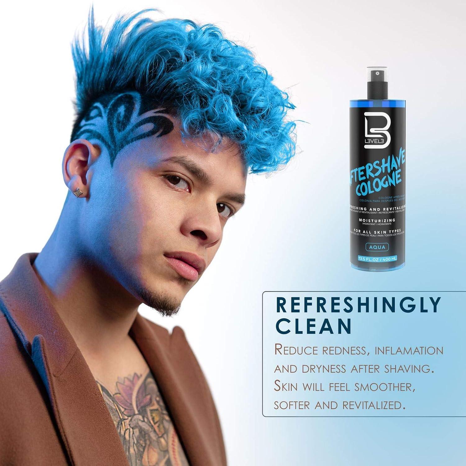 L3 Nivel 3 Spray Colonia 400 ml - Hidratante Después de Afeitar