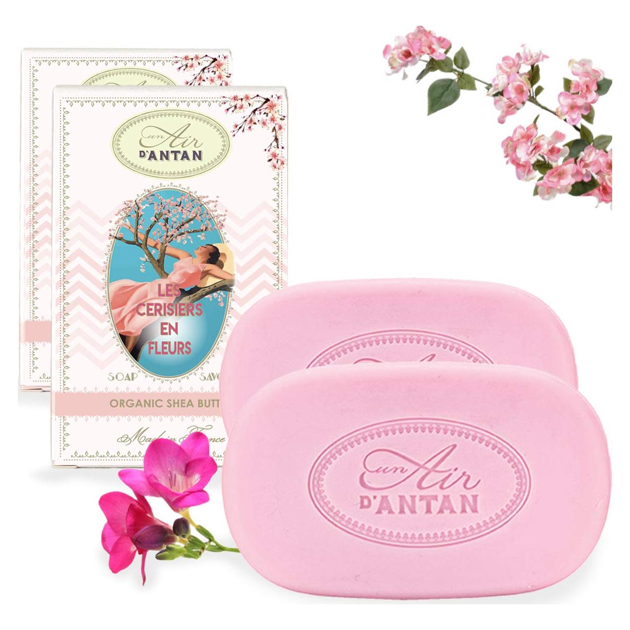 Set de Jabones Dúo Un Air d'Antan - Flor de Cerezo 200g
