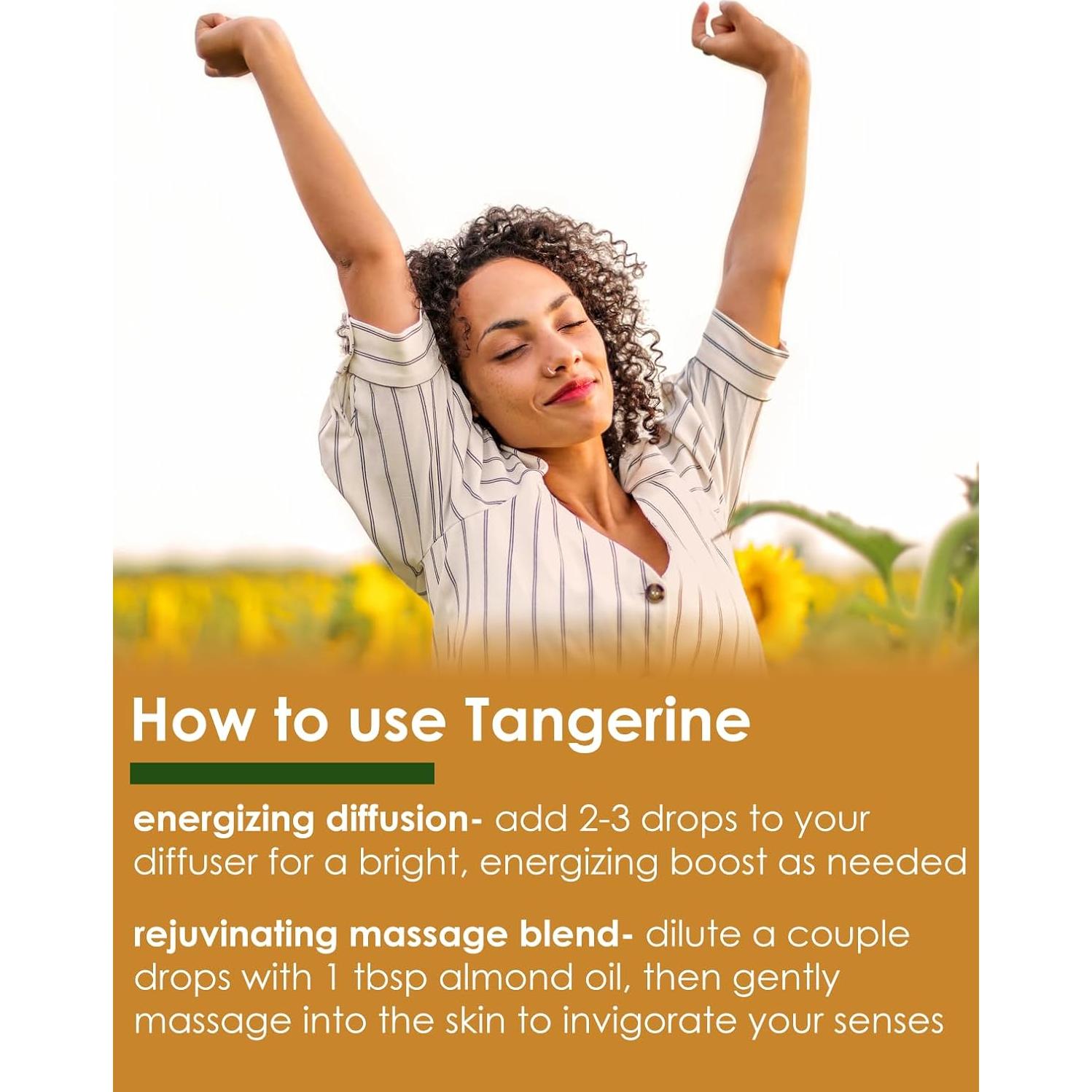 Aceite Esencial de Mandarina GreenHealth 237 ml 100% Puro