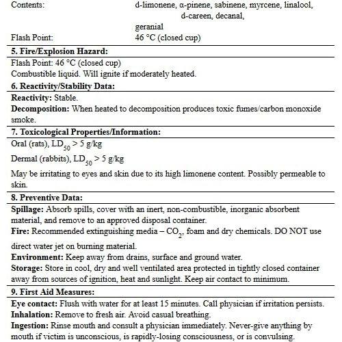 Aceite Esencial de Naranja Dulce GreenHealth 118 ml Puro