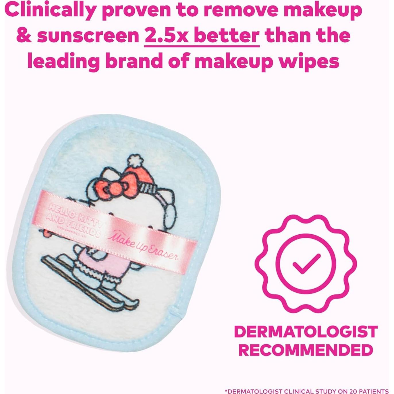 MakeUp Eraser Hello Kitty 7 Días Desmaquillante Reutilizable