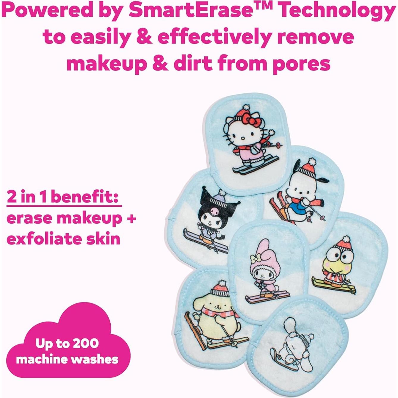 MakeUp Eraser Hello Kitty 7 Días Desmaquillante Reutilizable