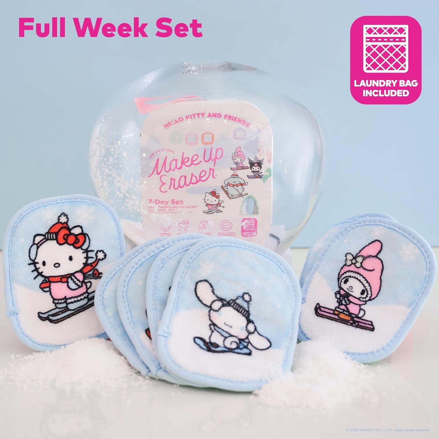 MakeUp Eraser Hello Kitty 7 Días Desmaquillante Reutilizable