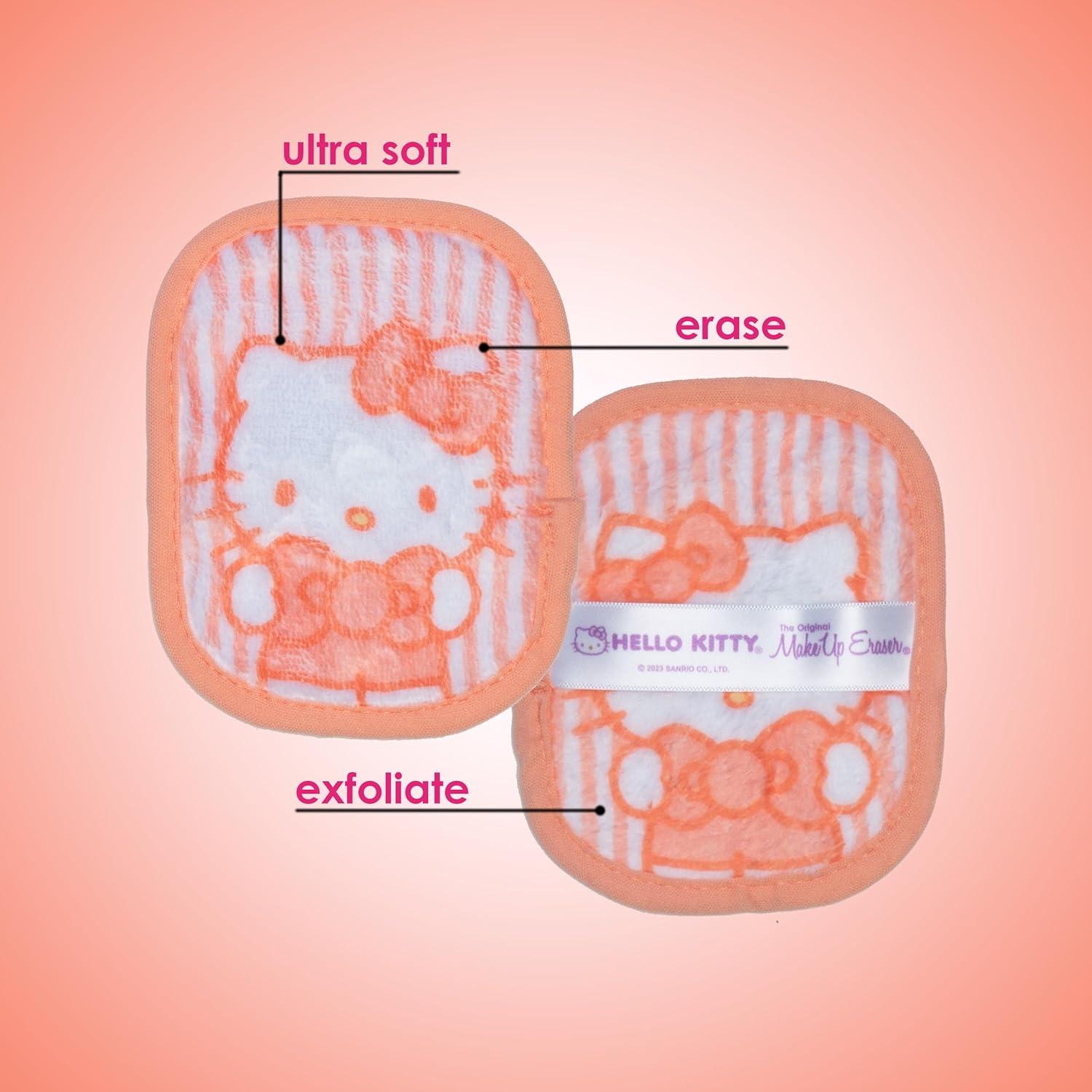 MakeUp Eraser Hello Kitty Set 7 Paños Desmaquillantes