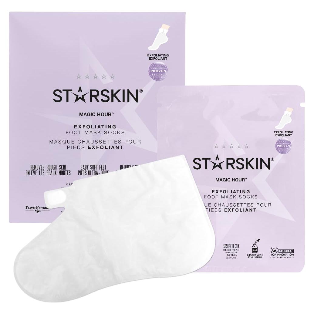 Mascarilla Exfoliante para Pies Starskin 50g - Ácido Láctico y Glicólico