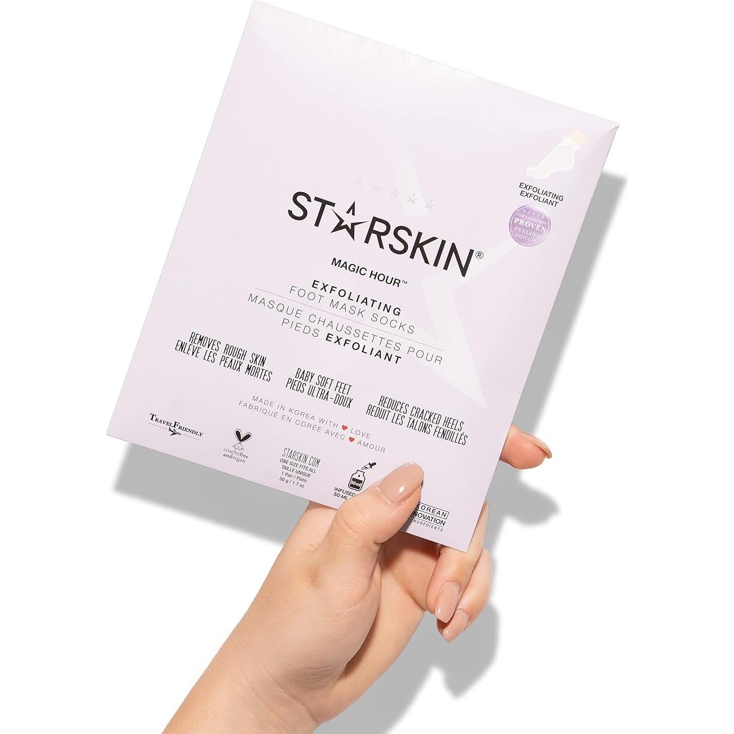 Mascarilla Exfoliante para Pies Starskin 50g - Ácido Láctico y Glicólico