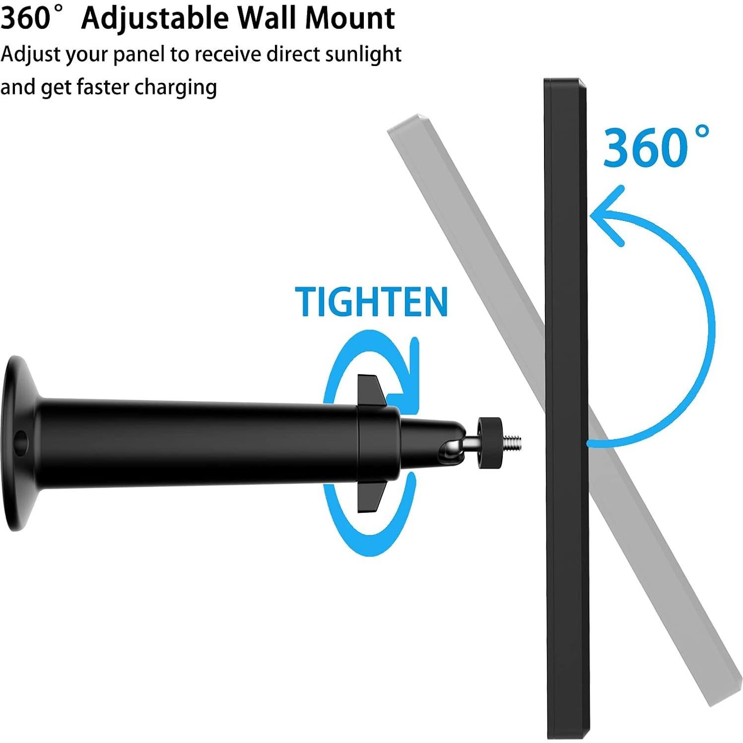 Panel Solar Tío Ardilla para Timbre de Video 2/3/3 Plus/4