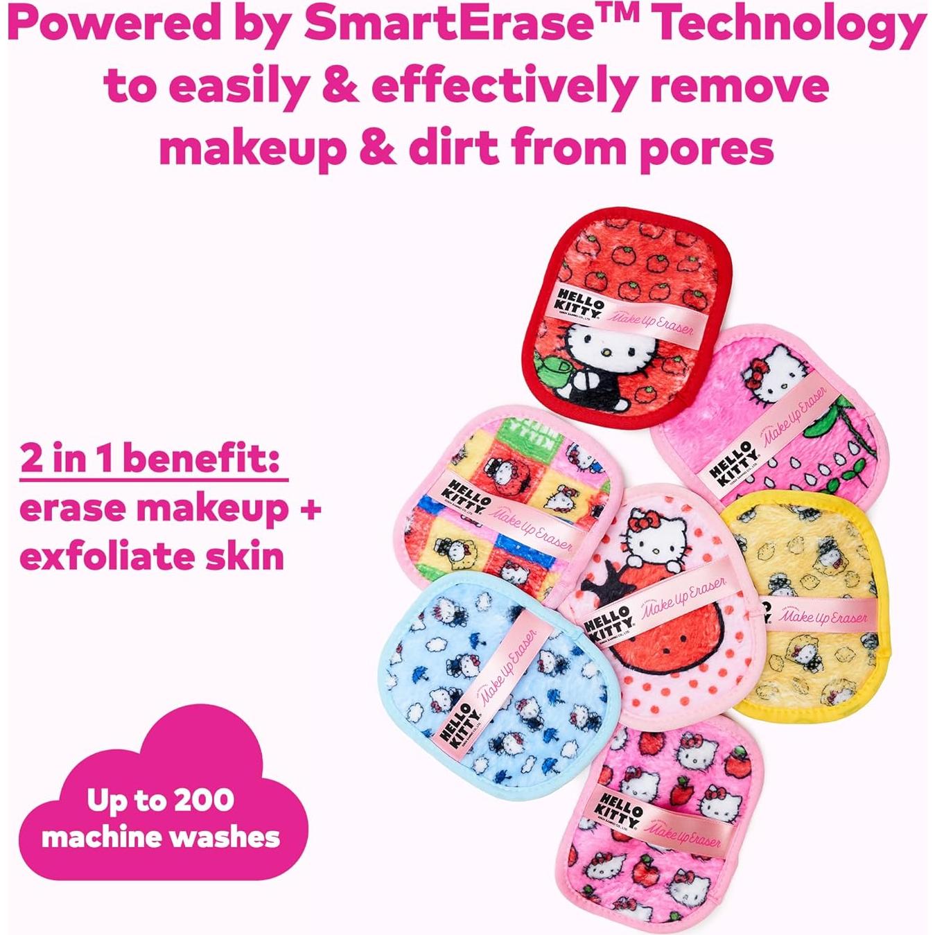 MakeUp Eraser Original Hello Kitty 7 Días Desmaquillante