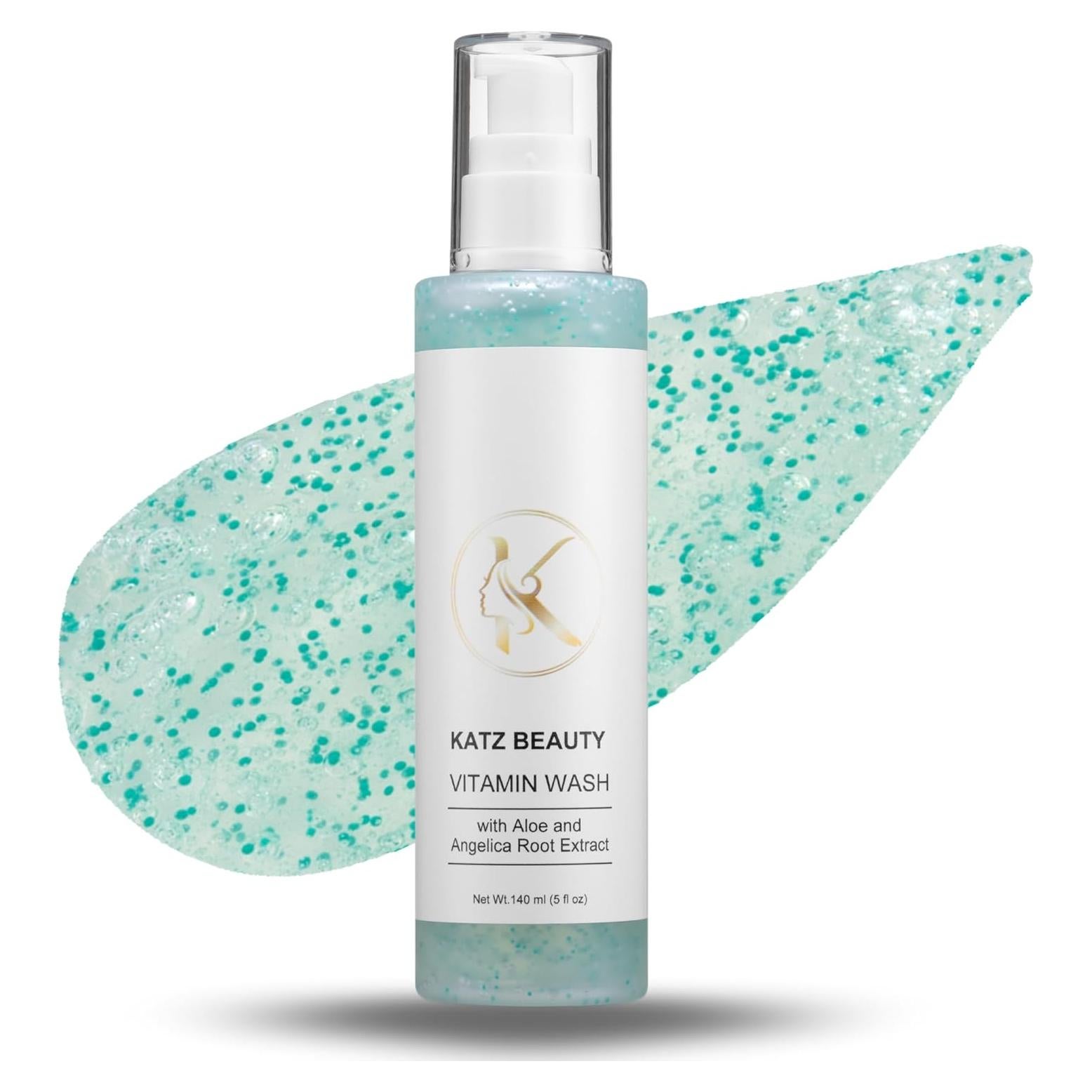 Limpiador Facial Suave Katz Beauty 148 ml - Aloe y Vitamina E