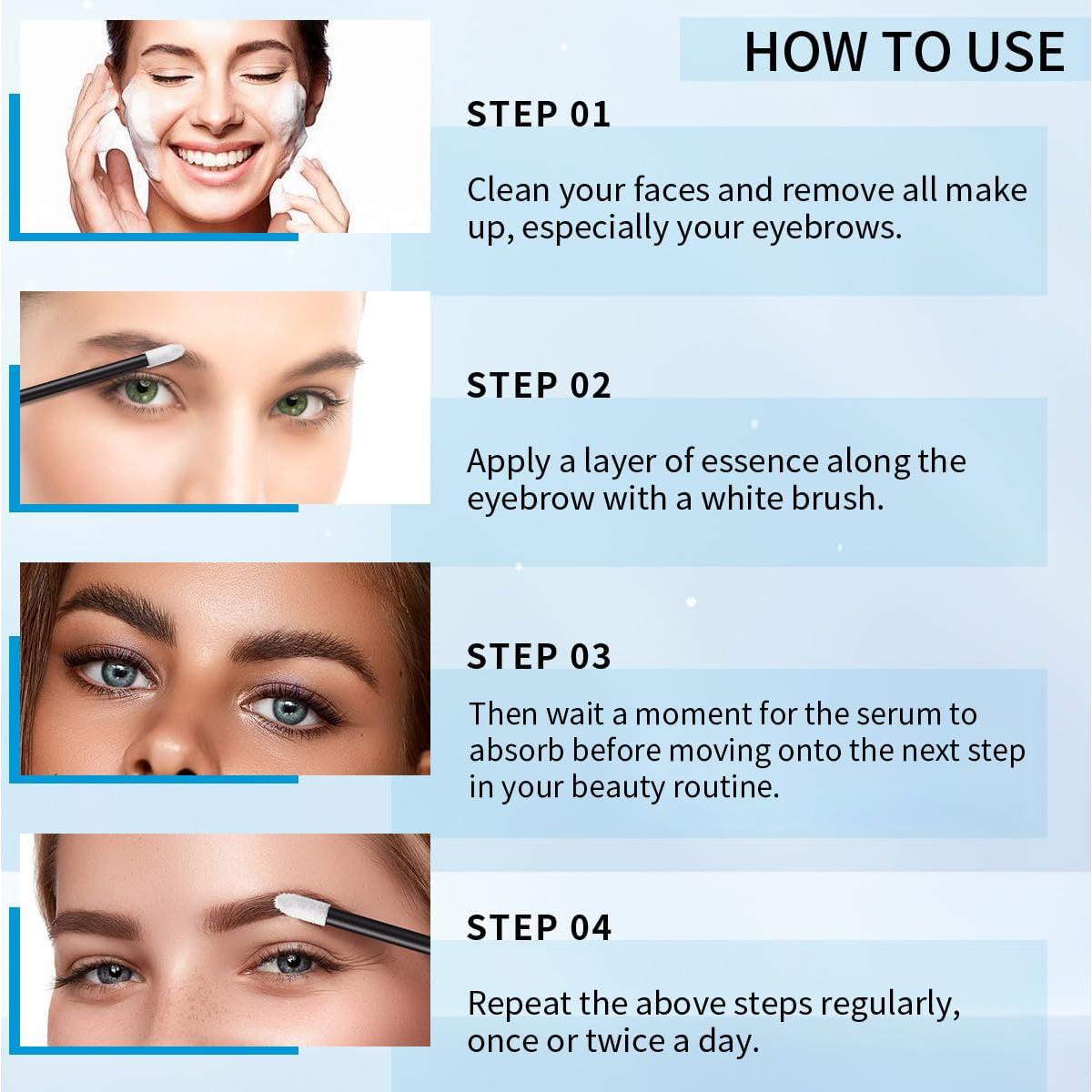 Suero de Crecimiento de Cejas W3W 3 ML - Fórmula Avanzada