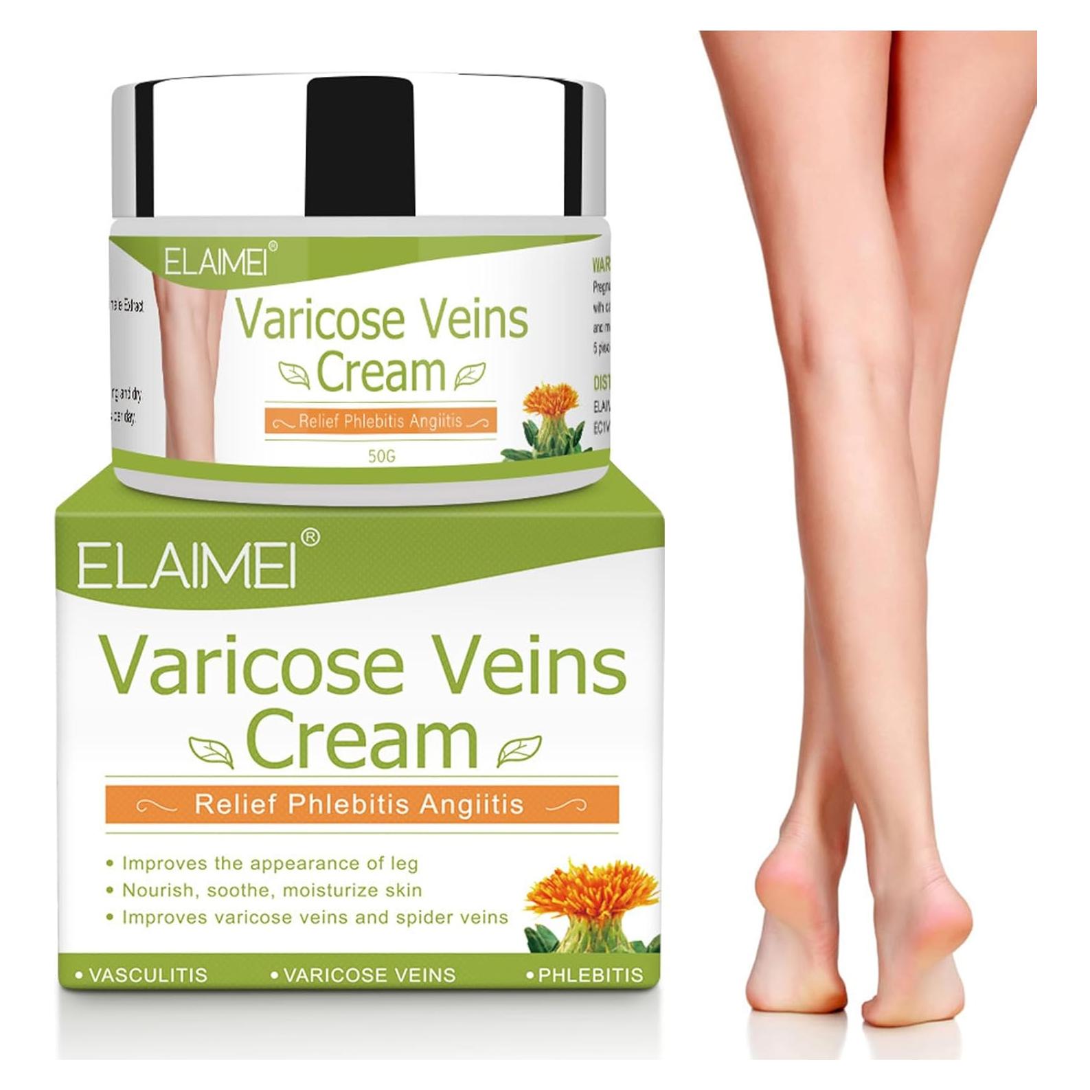 Crema para Venas Varicosas OTBK 150g - Alivio y Mejora de Piernas