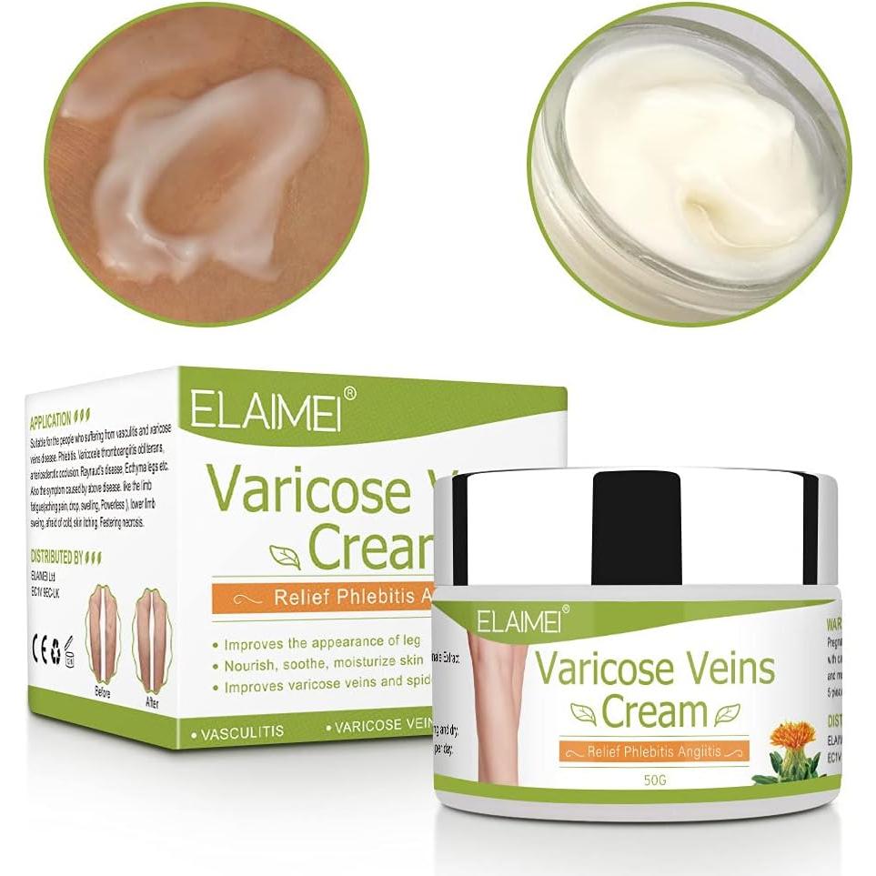 Crema para Venas Varicosas OTBK 150g - Alivio y Mejora de Piernas