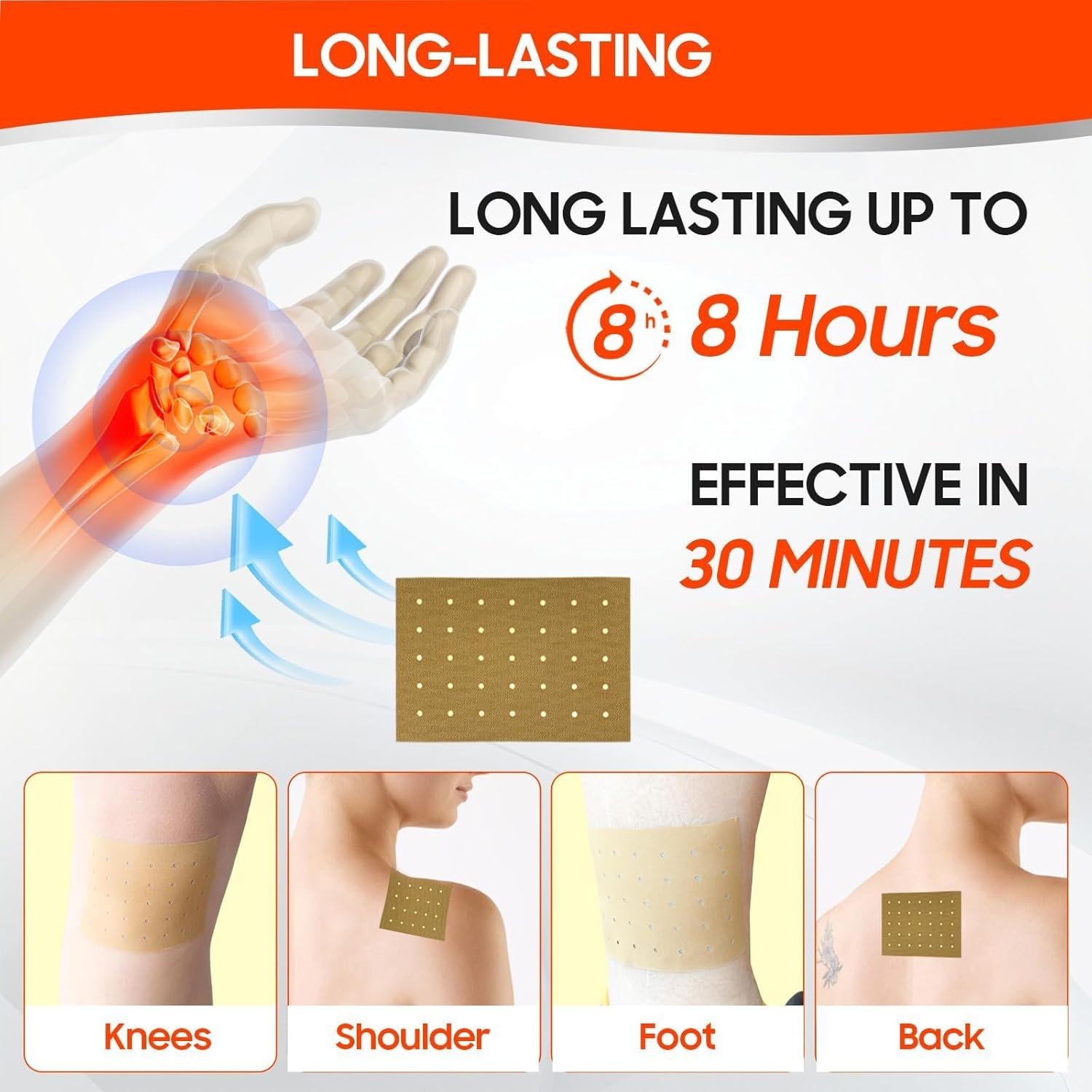 Parches de Calor Signal 40pcs Alivio Dolor Natural Multiuso