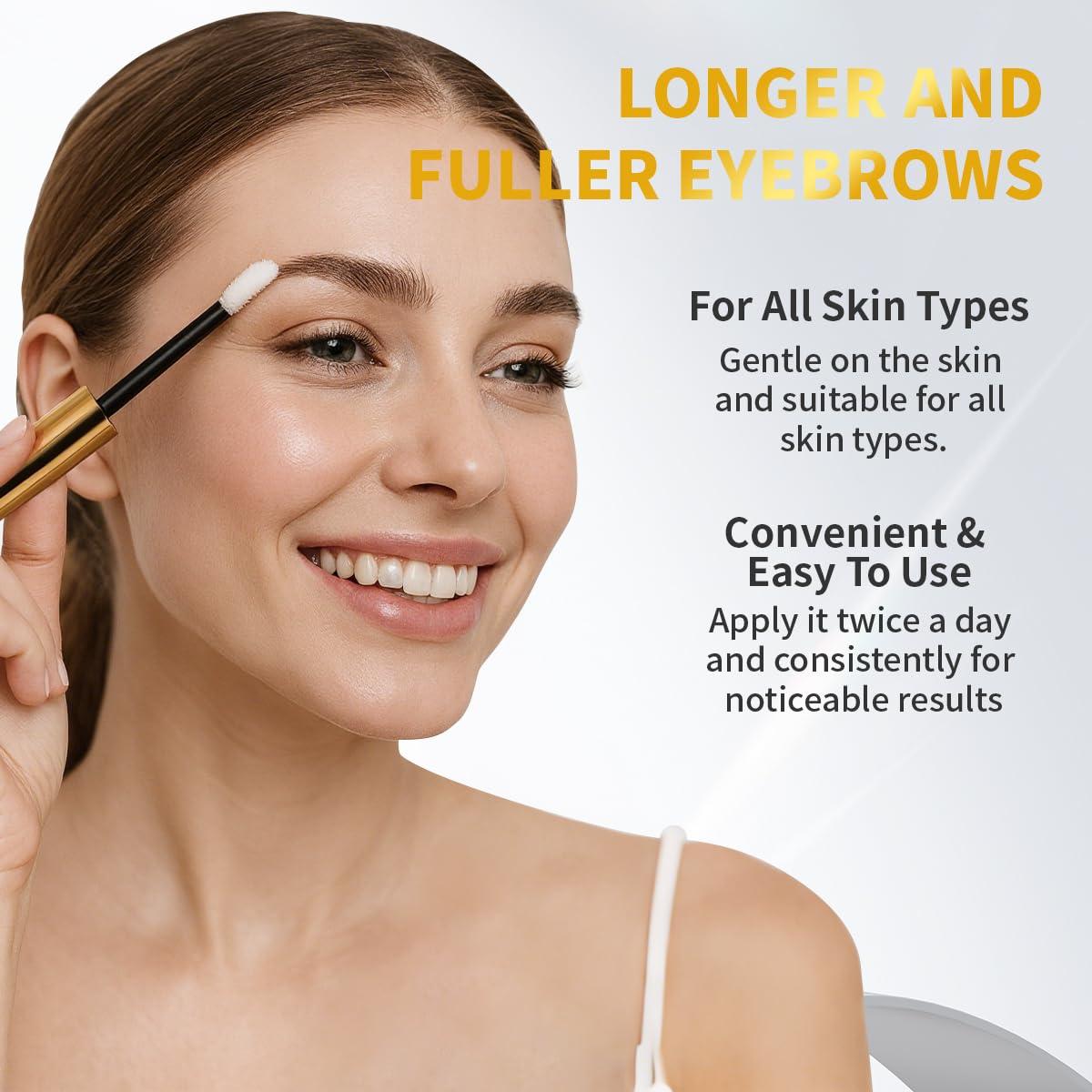 Suero de Cejas W3W 4ml - Crecimiento Natural y Grueso