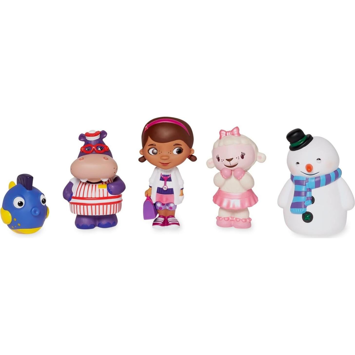 Juego de baño Doc McStuffins - Accesorios coloridos para niños