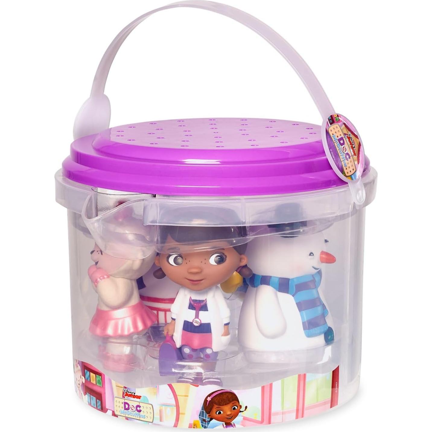 Juego de baño Doc McStuffins - Accesorios coloridos para niños