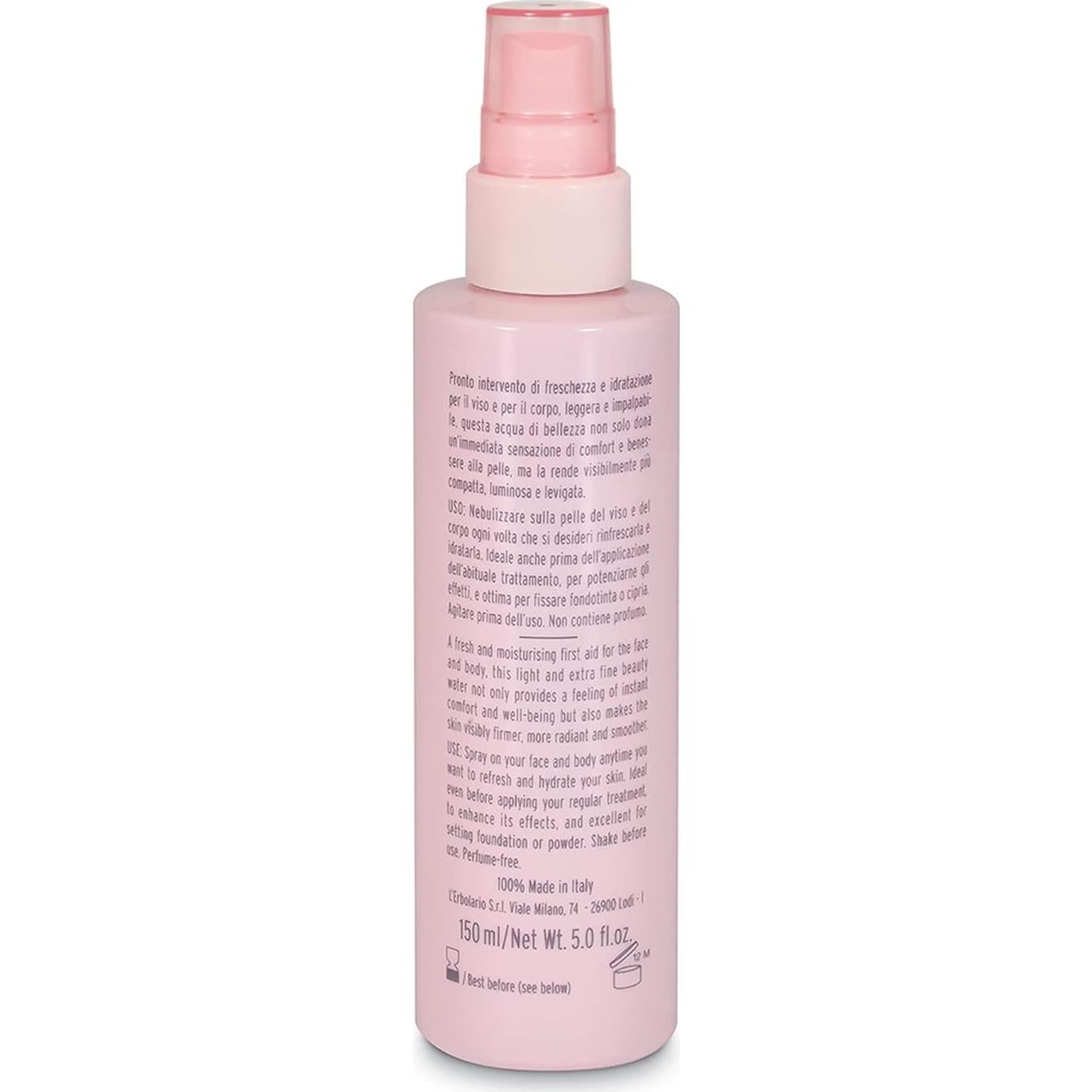 Spray Hidratante Facial y Corporal L'Erbolario 199 g Ácido Hialurónico
